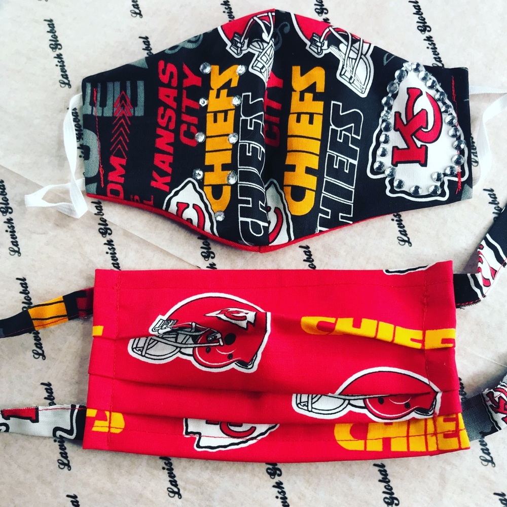 2 Chiefs His & Hers Mask